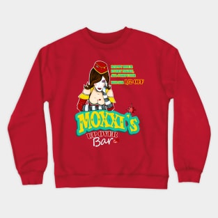 Moxxi's UP OVER bar Crewneck Sweatshirt